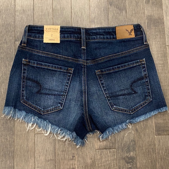 NWT American Eagle Outfitters Vintage Hi-Rise Festival Jean Shorts - Picture 2 of 9